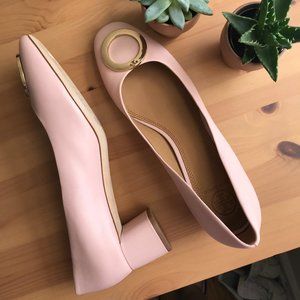 Pink Tory Burch heels